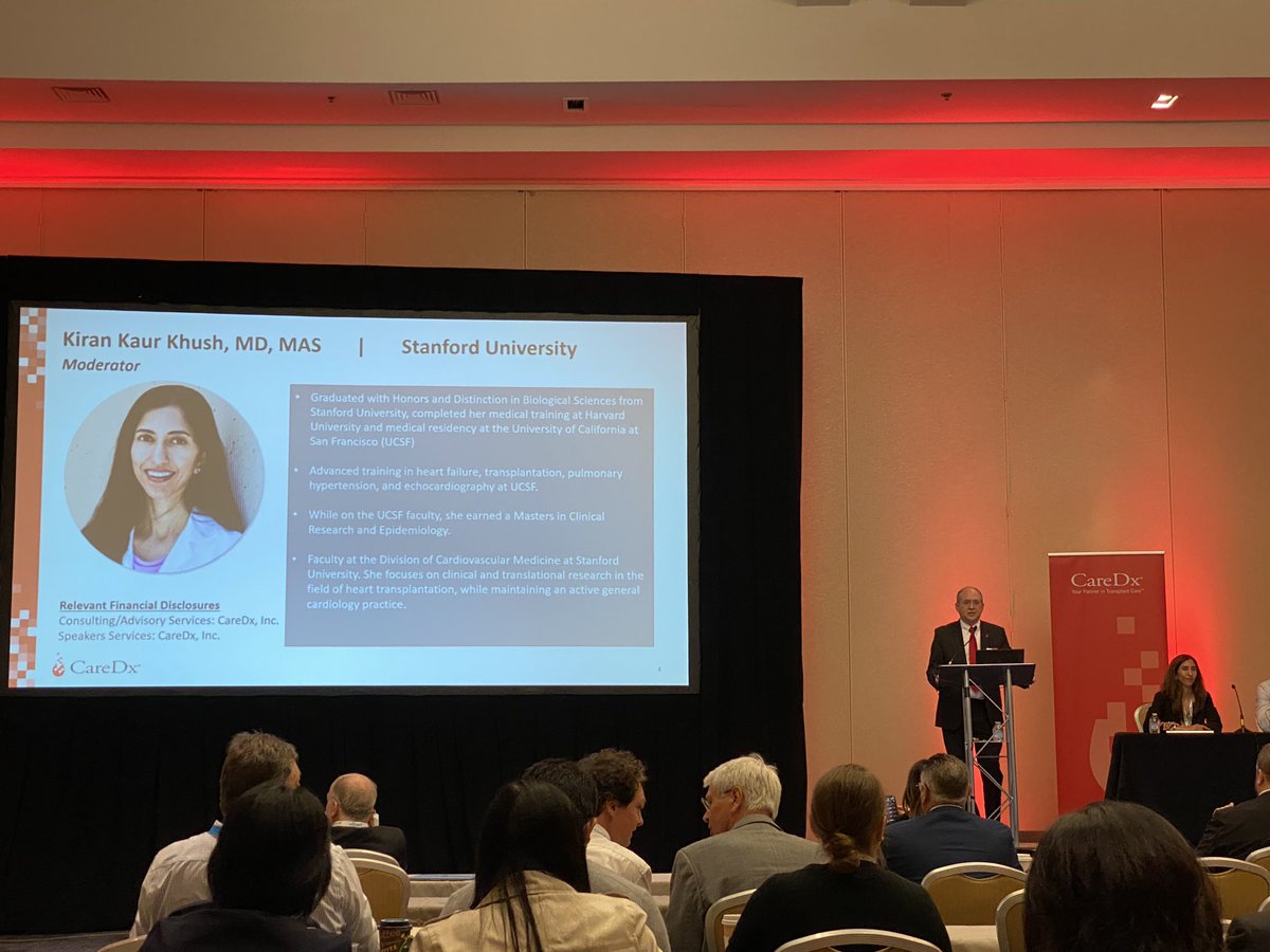 Jeff Teuteberg (@jeffteuteberg) on Twitter photo 🚨<a href="/Stanford_HF/">Stanford Heart Failure, Cardiac Transplant and MCS</a>’s <a href="/KiranKhush1/">Kiran Khush</a> moderating the state-of-the-art <a href="/CareDx/">CareDx®</a> symposium today <a href="/AST_info/">American Society of Transplantation (AST)</a> <a href="/ATCMeeting/">AmericanTransplantCongress</a>. Standing room only 🔥
<a href="/spinneymd/">Sean Pinney</a> <a href="/MountSinaiHeart/">Mount Sinai Fuster Heart Hospital</a> <a href="/Stanford/">Stanford University</a> <a href="/StanfordMed/">Stanford Medicine</a> <a href="/EldrinL/">Eldrin Lewis</a> <a href="/tcccop/">TCC Community of Practice (TCC COP) - AST</a> <a href="/amjtransplant/">American Journal of Transplantation</a> <a href="/ESOTtransplant/">ESOTtransplant</a> <a href="/AlexandreLoupy/">Alexandre Loupy</a> <a href="/ParisTxGroup/">Paris Transplant Group</a> <a href="/Erik_Henricksen/">Erik Henricksen</a> 🚨<a href="/Stanford_HF/">Stanford Heart Failure, Cardiac Transplant and MCS</a>’s <a href="/KiranKhush1/">Kiran Khush</a> moderating the state-of-the-art <a href="/CareDx/">CareDx®</a> symposium today <a href="/AST_info/">American Society of Transplantation (AST)</a> <a href="/ATCMeeting/">AmericanTransplantCongress</a>. Standing room only 🔥
<a href="/spinneymd/">Sean Pinney</a> <a href="/MountSinaiHeart/">Mount Sinai Fuster Heart Hospital</a> <a href="/Stanford/">Stanford University</a> <a href="/StanfordMed/">Stanford Medicine</a> <a href="/EldrinL/">Eldrin Lewis</a> <a href="/tcccop/">TCC Community of Practice (TCC COP) - AST</a> <a href="/amjtransplant/">American Journal of Transplantation</a> <a href="/ESOTtransplant/">ESOTtransplant</a> <a href="/AlexandreLoupy/">Alexandre Loupy</a> <a href="/ParisTxGroup/">Paris Transplant Group</a> <a href="/Erik_Henricksen/">Erik Henricksen</a>