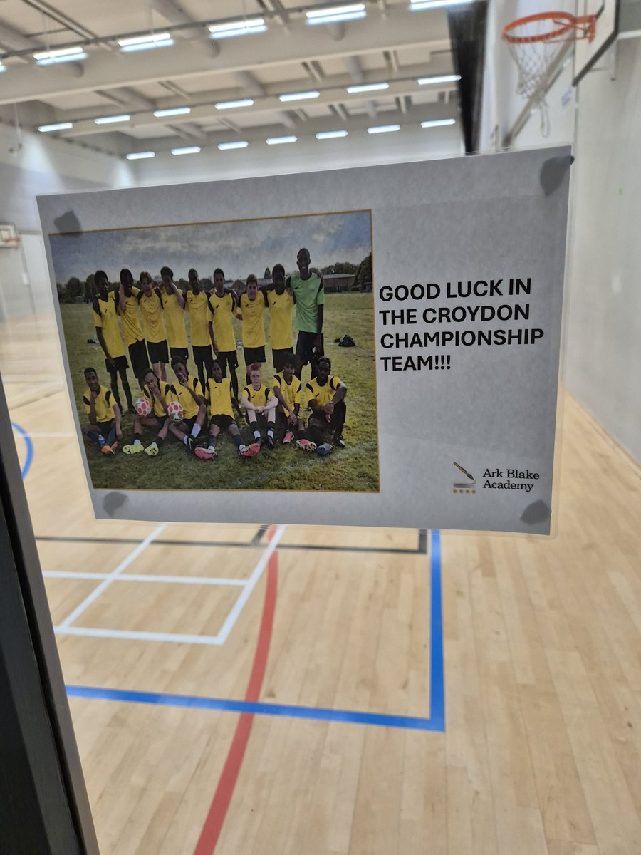 ArkBlakePE's tweet photo. First Day back at School tomorrow and we are straight into the Croydon Cup final against Harris Merton at @CPFC Training Ground 
The whole school is routing for you 🔥

@FootballCroydon 
@ArkBlake 
@Kinetic_Academy 👀 https://t.co/oUCe9Pjaf7