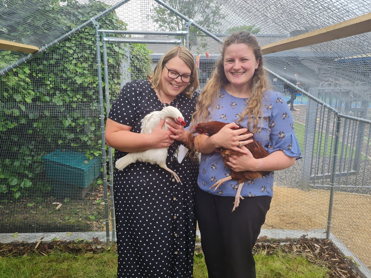 BSPDInfants's tweet photo. The chickens are proving very popular with the Beech House children and @BSPDNursery children!
Thank you @Smithillsfarm for helping to select two happy hens - they are now snuggled up, nice and cosy in their coop. 🐓❤️🐔 https://t.co/MR2epWXOyR