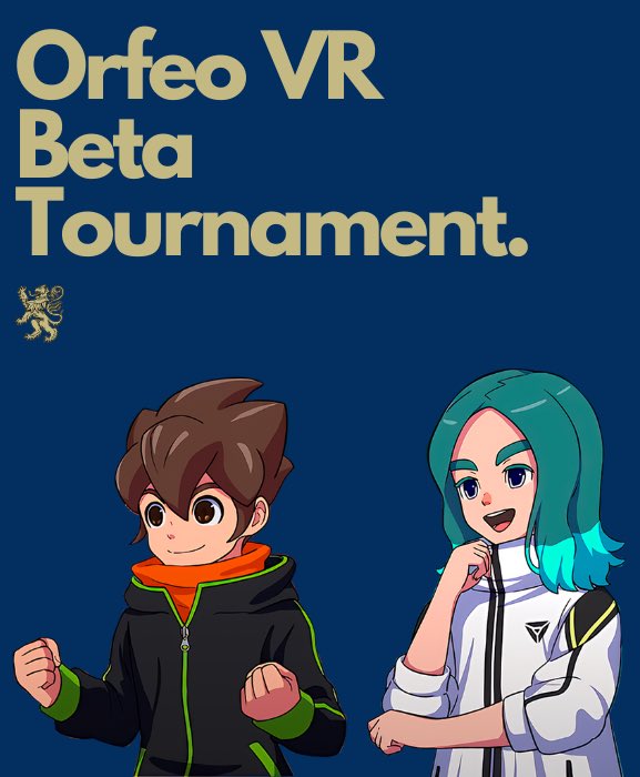 We are pleased to announce the “Orfeo VR Beta Tournament”, the first Victory Road tournament of the server. The matches will start on the 7th June. You can register on the Orfeo Discord server.
We can’t wait to start!
