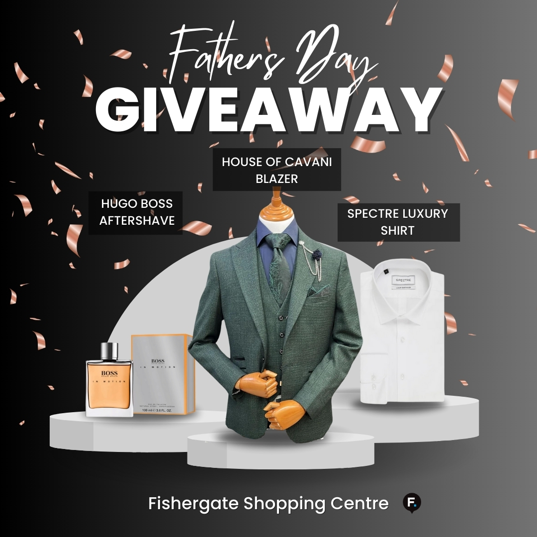 FishergateSC's tweet image. To celebrate #FathersDay we’re giving away the ultimate bundle! 🙌

🎁 100ml Hugo Boss Aftershave from Bodycare, House of Cavani Blazer, a shirt &amp;amp; 5 x pairs of socks from Designer Menswear.

👍To enter, like retweet &amp;amp; follow us!

Ends 15th June
Collection from Fishergate. #WIN