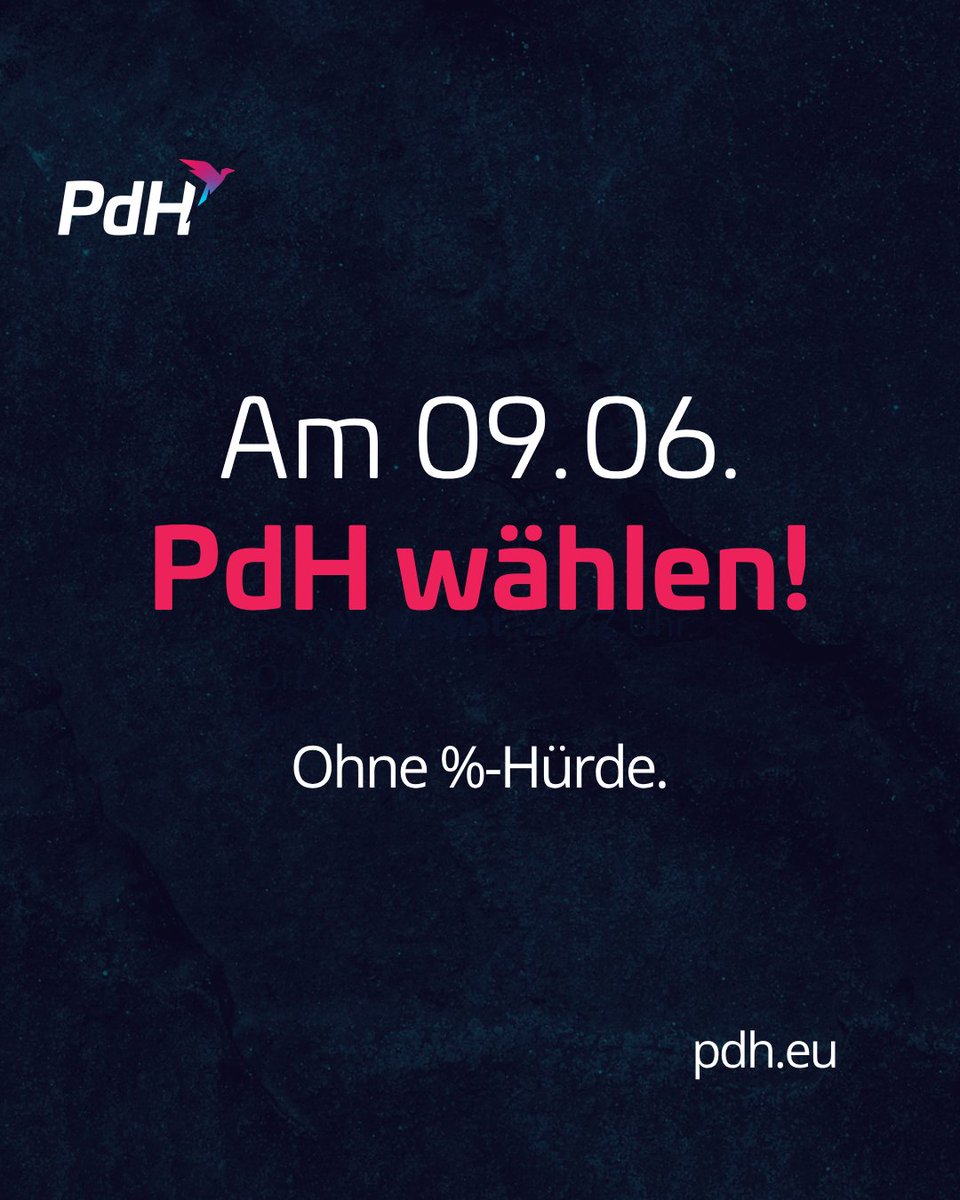 PdH | Partei der Humanisten tweet media