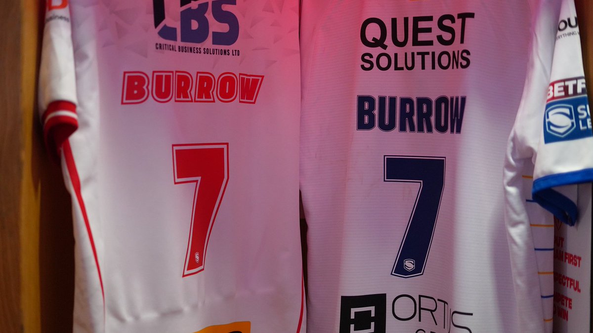 7️⃣ Today, we placed a Leeds Rob Burrow shirt next to a Burrow #7 St.Helens shirt, in our home changing room as a small tribute to a remarkable man, who we will all miss.

Our Chairman's tribute can be read here, plus supporting donation links if you can
➡ saintsrlfc.com/2024/06/02/res…