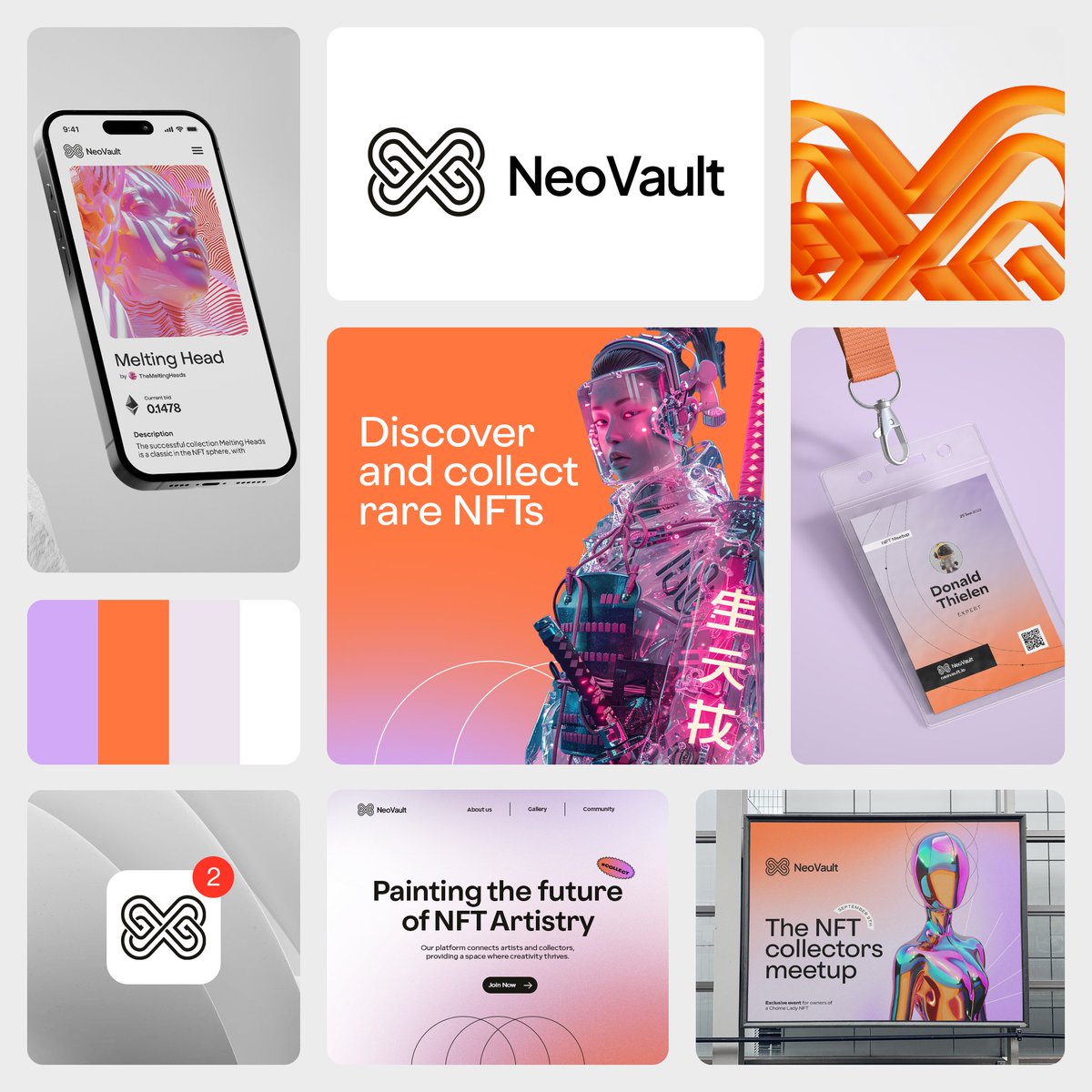 TheRectangle_co's tweet photo. Visual identity for NeoVault 💥

👉 Want your brand to stand out? Get in touch with us to turn your vision into reality!

#Branding #Brandidentity #WebDesign #Innovation #behance #Branding https://t.co/EuEc0WHCmi