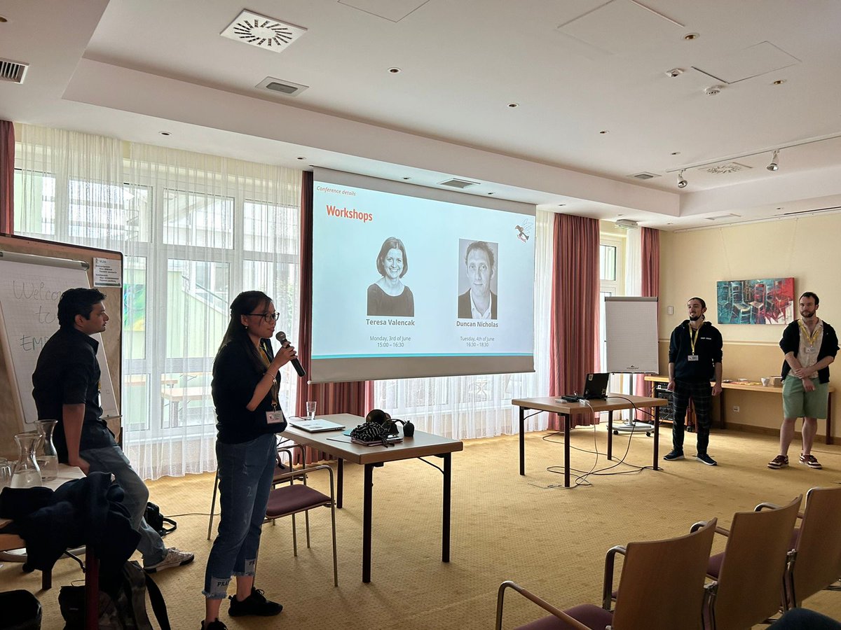 empseb31's tweet image. 📯@EMPSEB29 kicked off today 📯 The 29th edition of this event finally started with some words of welcome of our committee #evolution #PhD #conference