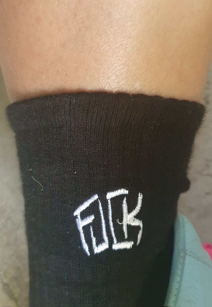 The embroidered socks come pre-rugged, at a price guaranteed to leave you rekt and fuqt before even wearing them.