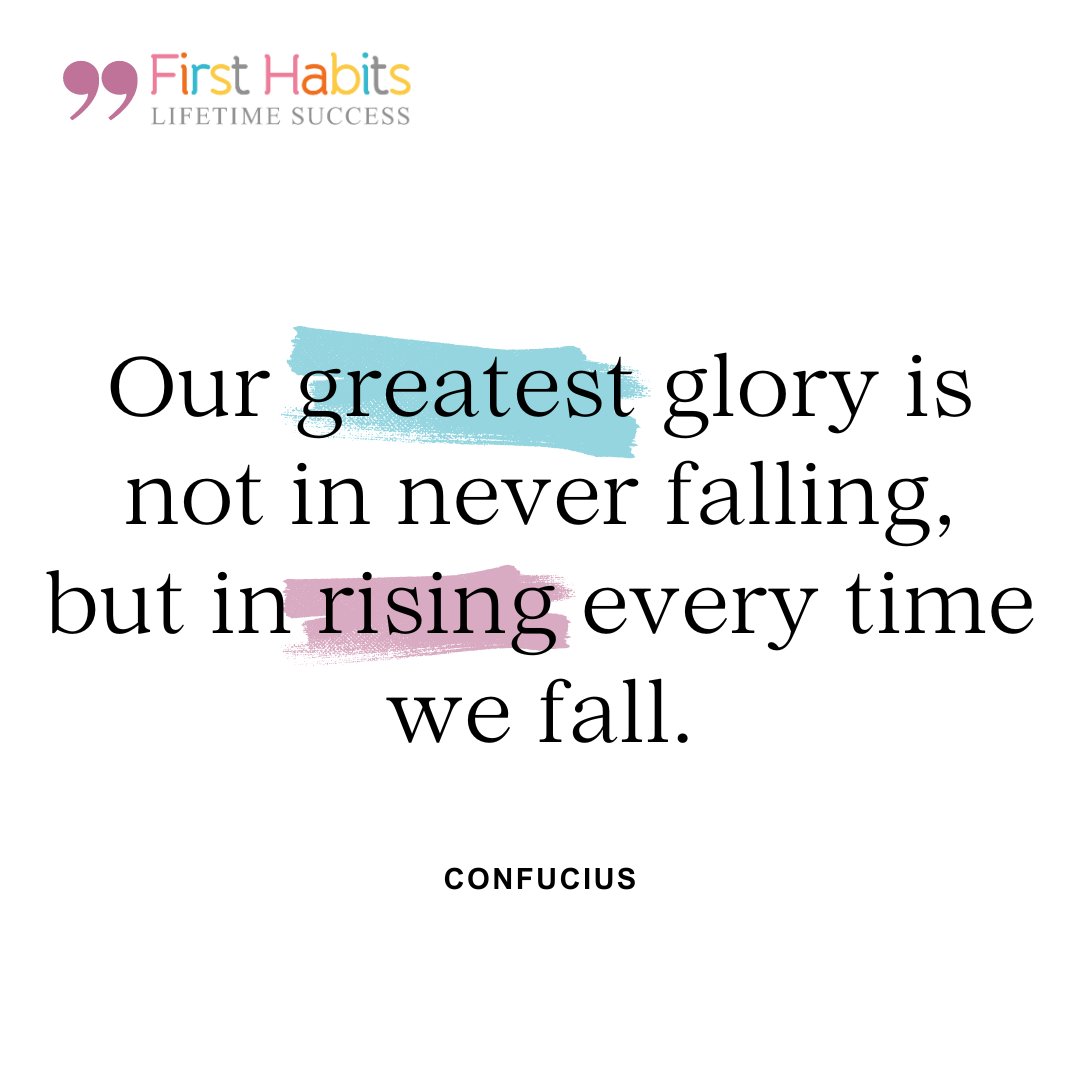 FirstHabitsLS's tweet photo. Teaching our kids resilience is one of the greatest gifts we can give them. Let's embrace every stumble as an opportunity to rise stronger together. 💪💛 https://t.co/yE8O5KZlR7