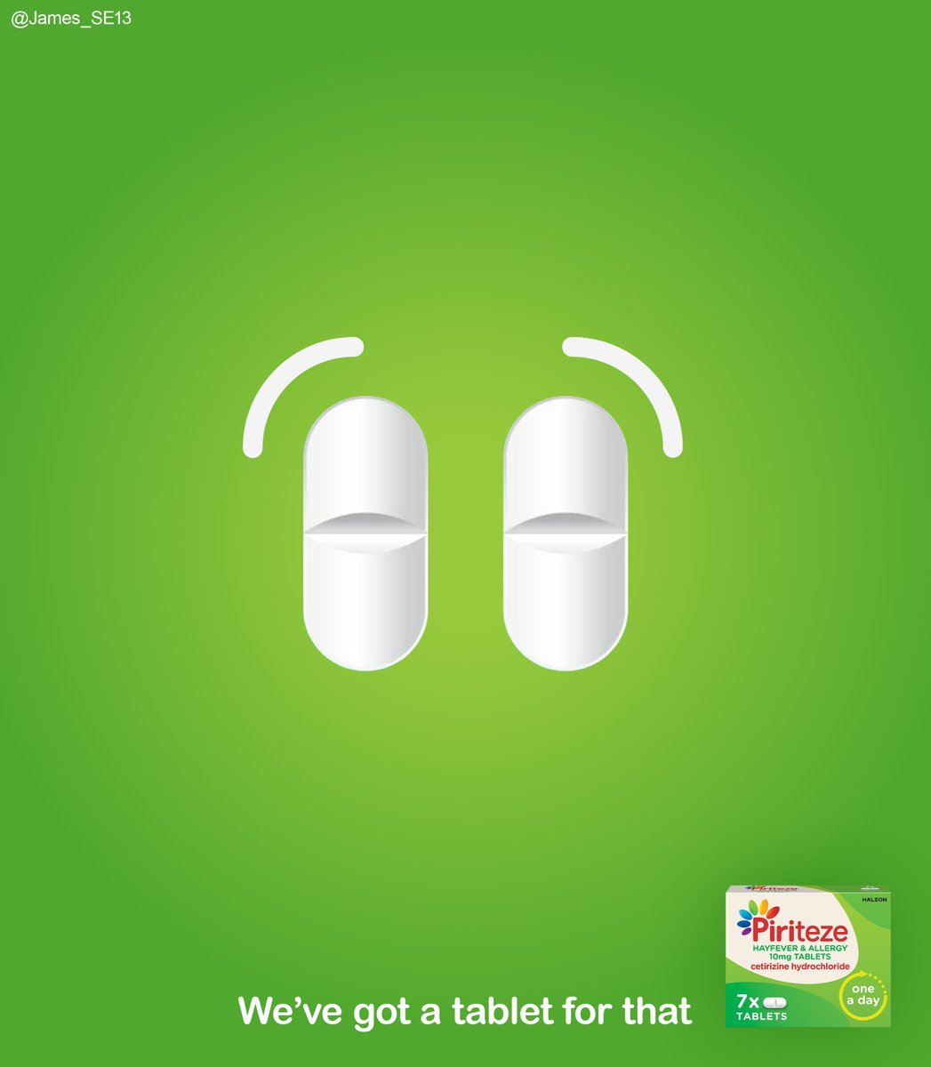 James_SE13's tweet photo. We've got a tablet for that @OneMinuteBriefs #HayfeverTablets #Advertising https://t.co/Cgm8vU5u1Q