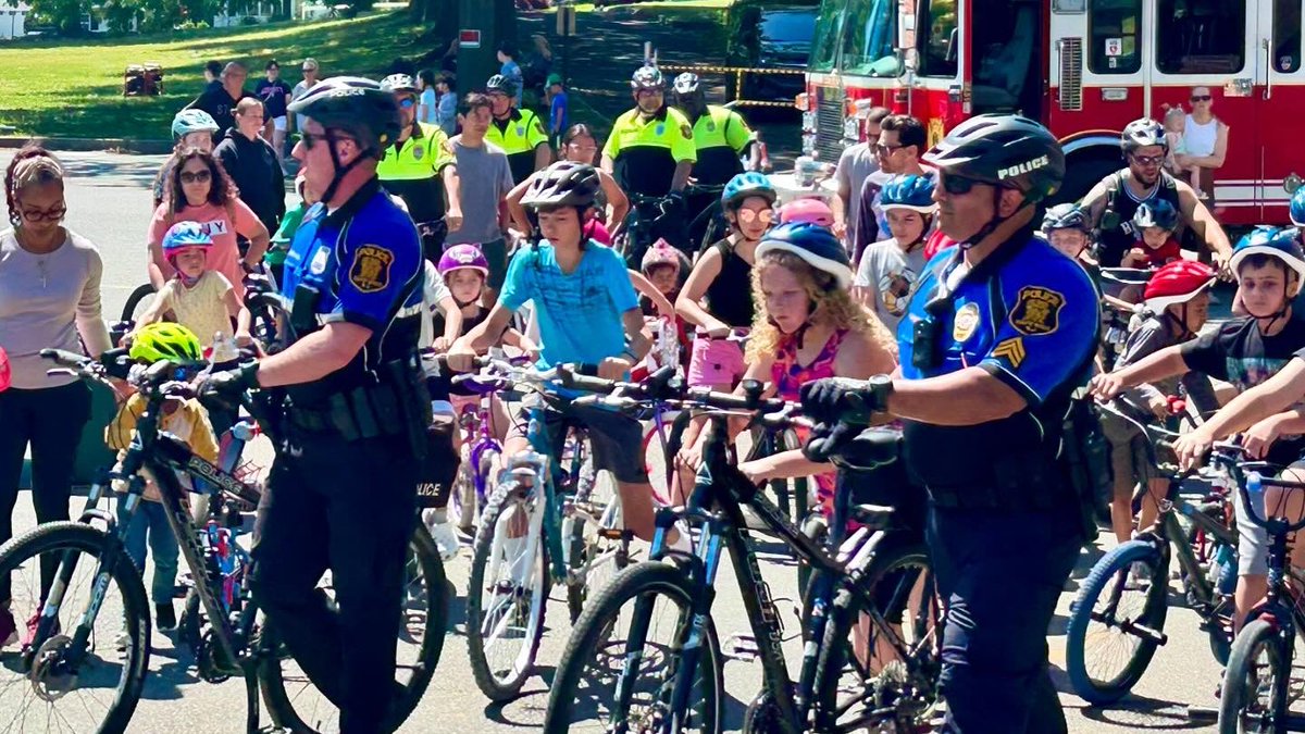 SouthRiverPD's tweet photo. A few photos from last weekend’s Bicycle Rodeo &amp; Public Safety Day. Head over to our Facebook and Instagram pages for more photos. https://t.co/yhGPWSWiox