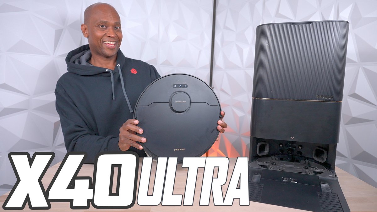 techstevehd's tweet photo. Dreame X40 ULTRA The Best Ai Robot Vacuum I've Tested https://t.co/fa7RyxaMq2 @DreameGlobal #techsteve #Dreame #DreameX40Ultra #BoundlessReachFlawlessClean #Robotvacuum #CleaningTips https://t.co/kJ0rOHGiT0