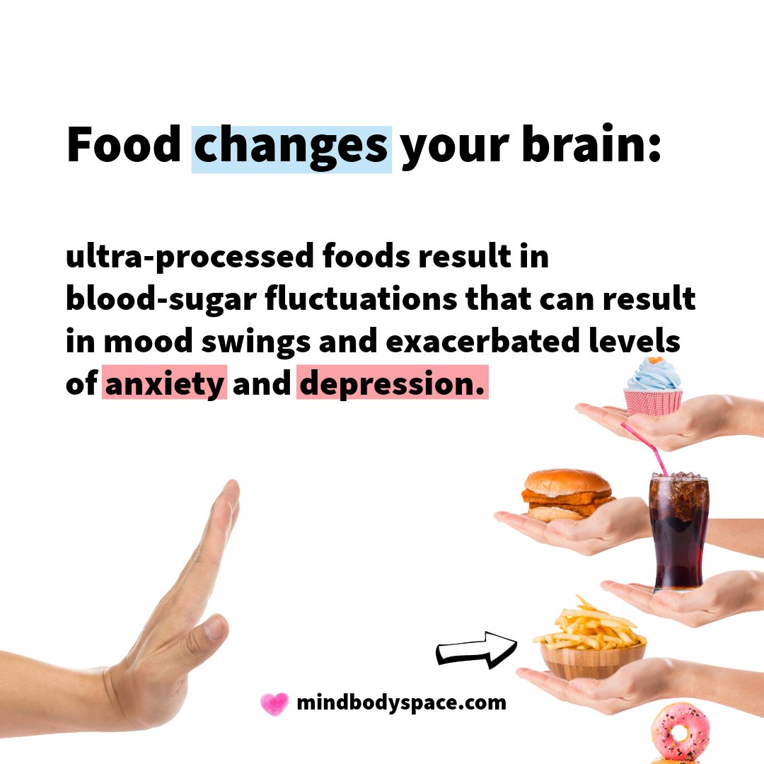 mindbodyspace_'s tweet photo. Transform your mood with food! Follow these simple rules to feel your best. 

Want to know more? Listen now at https://t.co/rtXUnDzJes. https://t.co/GBOFNzasU3