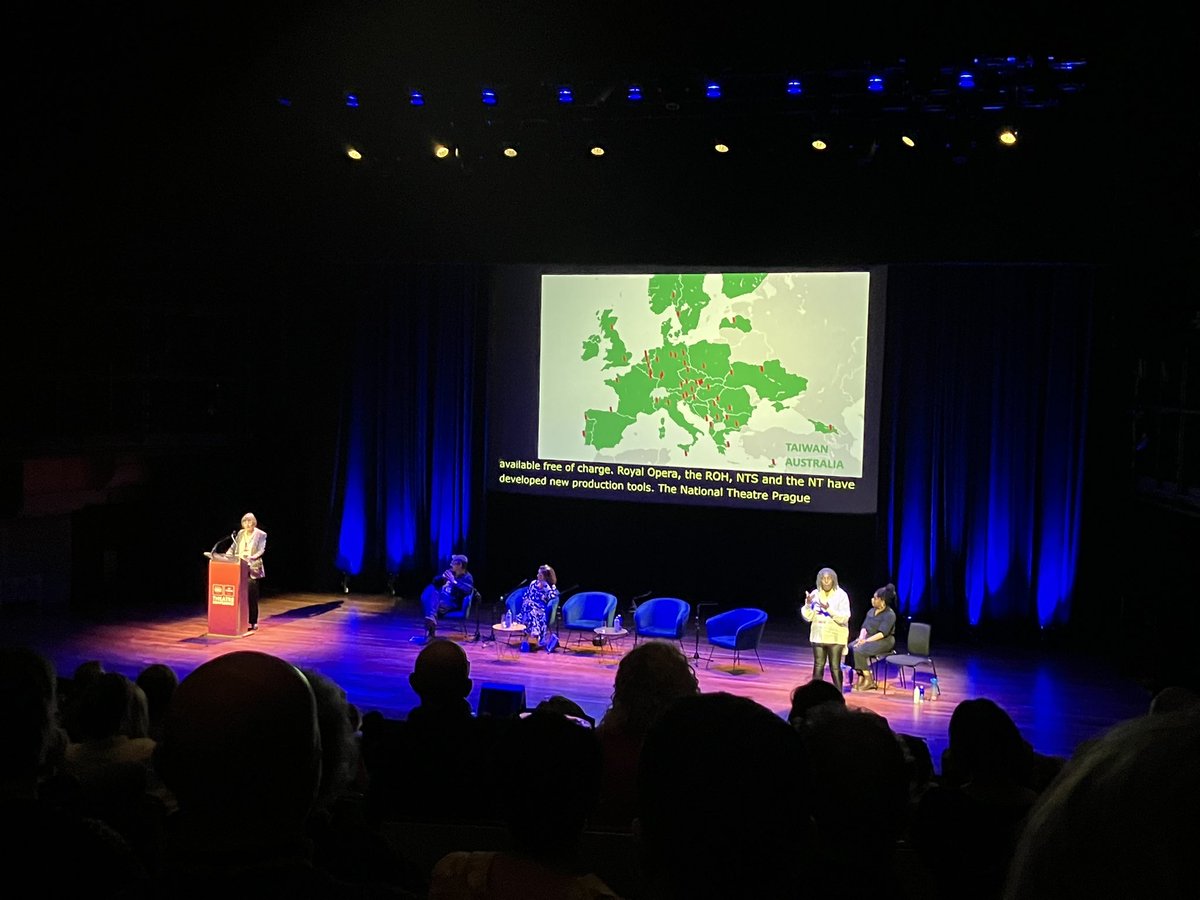 UK is taking the lead to make theatre sustainably but there is huge power in the networks being created through #TheatreGreenBook projects around the world - Lisa Burger closes #TheatreConference on a positive note