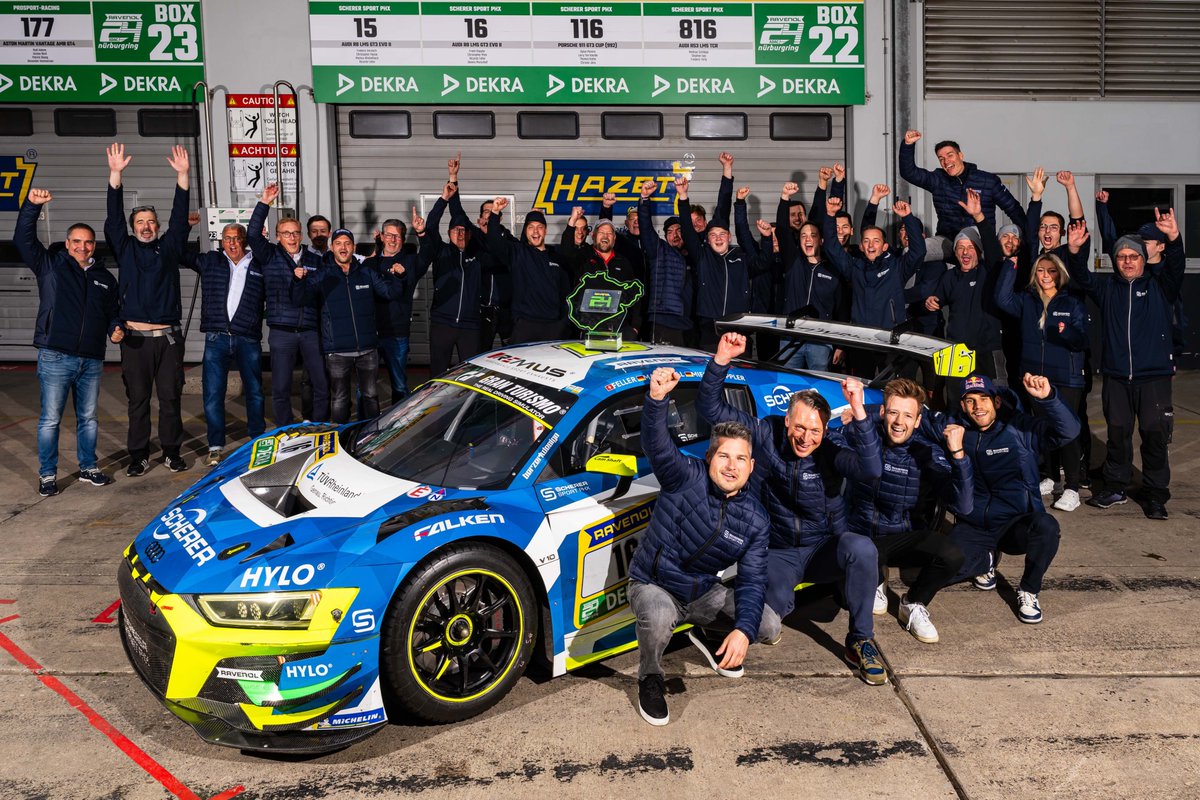 SCHERER SPORT PHX (@scherersportphx) on Twitter photo Wir möchten uns bei jedem einzelnen Teammitglied für die starke Leistung bedanken, die uns zum Sieg bei den <a href="/24hNBR/">ADAC RAVENOL 24h Nürburgring</a> 2024 verholfen hat. Ihr seid Spitze!
#SchererSportPHX #SchererSport #SchererGruppe #24hNBR #Nürburgring #Nordschleife #Greenhell #Racing #Motorsport Wir möchten uns bei jedem einzelnen Teammitglied für die starke Leistung bedanken, die uns zum Sieg bei den <a href="/24hNBR/">ADAC RAVENOL 24h Nürburgring</a> 2024 verholfen hat. Ihr seid Spitze!
#SchererSportPHX #SchererSport #SchererGruppe #24hNBR #Nürburgring #Nordschleife #Greenhell #Racing #Motorsport