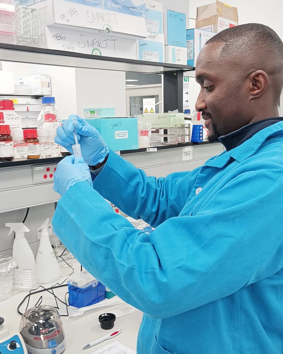tbgenomics's tweet image. Even cold 🥶Mondays can't stop our #capacity-building programme! We're excited about the start of a 2-week deep dive into #Mycobacterial DNA extraction &amp;amp; #WGS-training course! Starting from the wet lab side, we welcome T. Makondo and K. Kaapu from the @ULvarsity!
