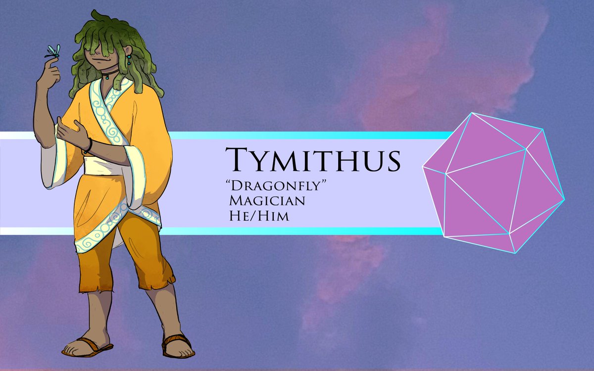 Out of the swamp into the century brood, it's Tymithus "Dragonfly" played by <a href="/walpoleinspace/">Wally! ➡️ PAX U</a>