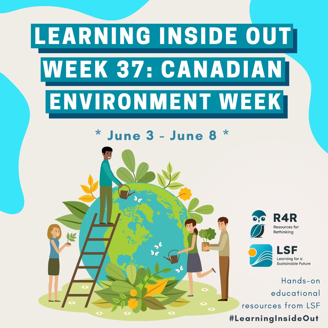 LSF_LST's tweet photo. It's Canadian Environment Week! This week, we celebrate Canada's environmental accomplishments and encourage Canadians to contribute to protecting our environment. Access our #LearningInsideOut guide and take action in creating a sustainable future: https://t.co/fVdikrxzDZ https://t.co/JLosHbKYNT