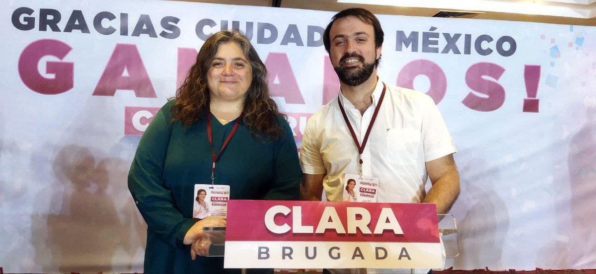 CarlaMeyerValpo's tweet photo. Saludo con orgullo y emoción  el triunfo de @Claudiashein , @ClaraBrugadaM y @CitlaHM en las elecciones Mexicanas de este domingo.

El proceso de la 4T será encabezado por mujeres!!! Con la triple C se consolida la posición de mujeres  en la política latinoamericana!! https://t.co/apyGW4EztX
