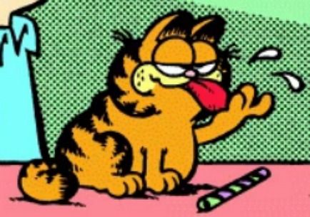 shrugdeaIer's tweet photo. #GarfPost #Monday https://t.co/ZqbquvEHO5