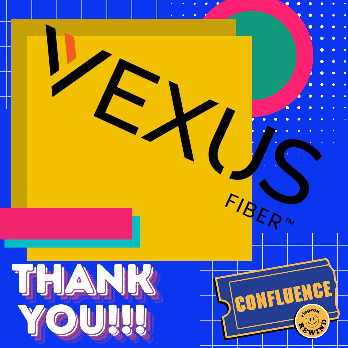 lubbockcooper's tweet photo. Thanks to our fantastic partner, Vexus Fiber!
Sponsors like Vexus Fiber make the Confluence Conference possible! Their generous support allowed us to create an unforgettable event for the Lubbock-Cooper community. #LCPcon https://t.co/loSguOq8EC https://t.co/Hm8WpROME6