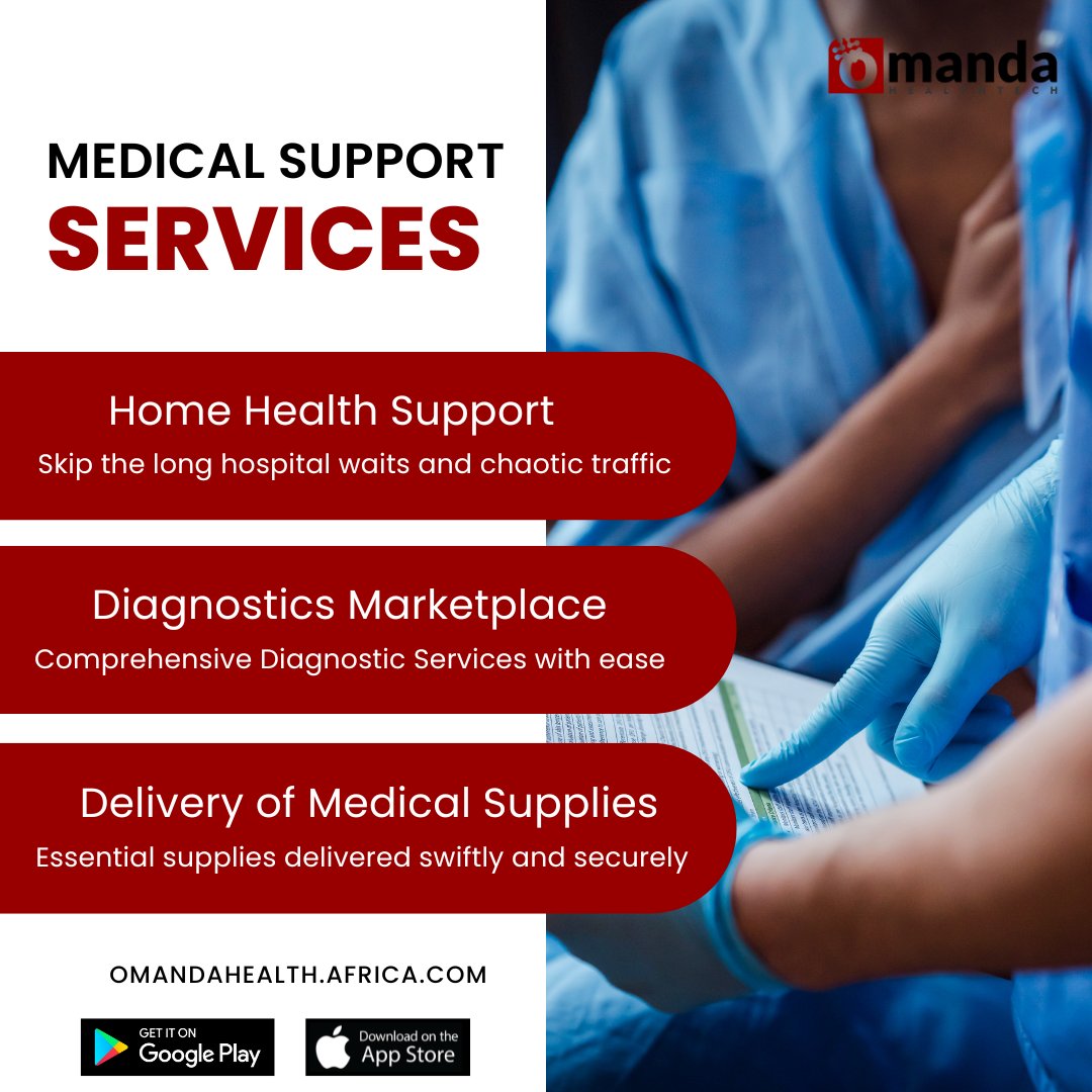 omandahealth's tweet photo. 🏠💚 Our dedicated professionals bring quality healthcare right to your doorstep. Whether it's managing chronic conditions, post-surgery care, or routine check-ups, Download the Omanda App now and take control of your health!

#Health #Lagos #HealthcareAtHome #OmandaHealthTech https://t.co/PF1YpZxcC0