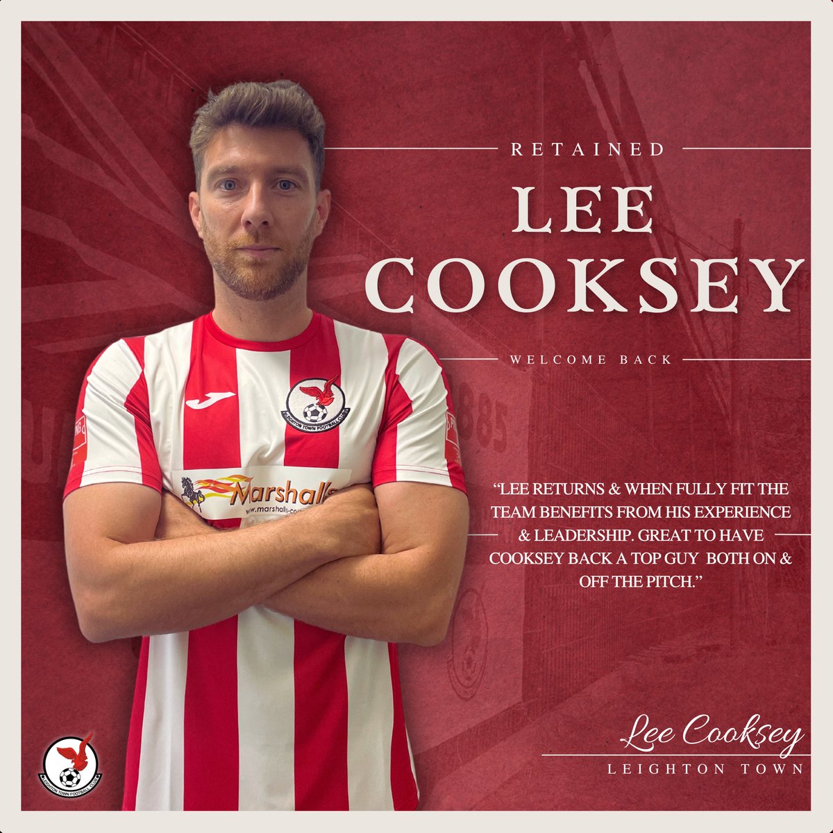 Leighton Town FC tweet media