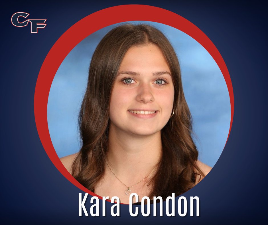 ChenangoForksSD's tweet photo. SENIOR SPOTLIGHT: Congratulations to senior, Kara Condon. Kara plans to attend SUNY Broome after high school. https://t.co/4oA6KZp7ii