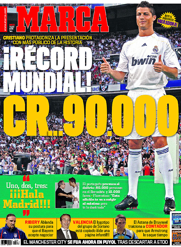 Se vendrá Mbappe 
Pero nunca habrá un jugador tan legendario como el GOAT CRISTIANO RONALDO 🐐