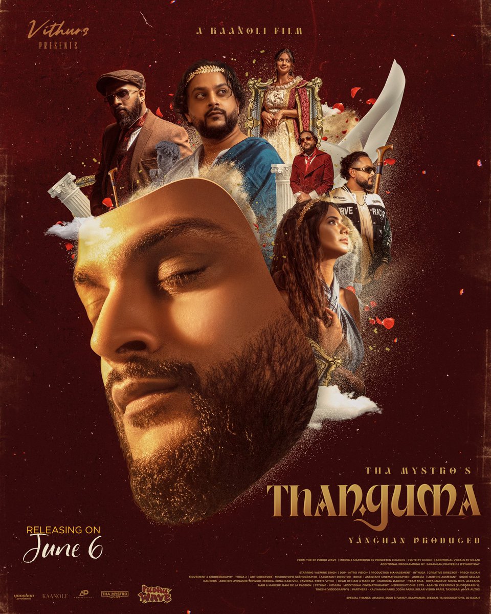 ThaMystro_GJ's tweet photo. #Thanguma - Music Video drops this Thursday 6th of June 2024! 🎉

#ThaMystro feat Boston IFT | Music by @yanchanmusic | Directed by Kaanoli

#TamilIndependentMusic #TamilMusic #TamilIndie https://t.co/Wm9wYCi4xP