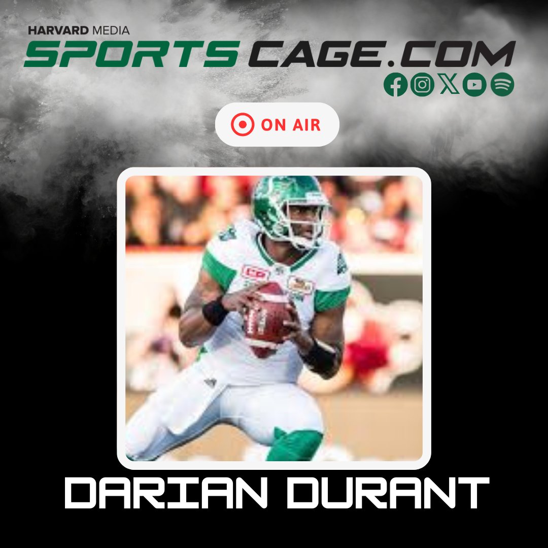 sportscage's tweet photo. Hey #Ridernation! After the Riders roster was announced Saturday, we'll be chatting with @dariandurant on The Cage today, especially about the QB position. Tune in for some fun insights!
#CFL
#RidersNation https://t.co/w6hUiF4kfR