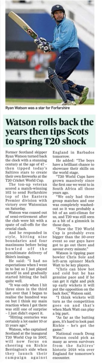Scottish Cricket Past Present and Future tweet media