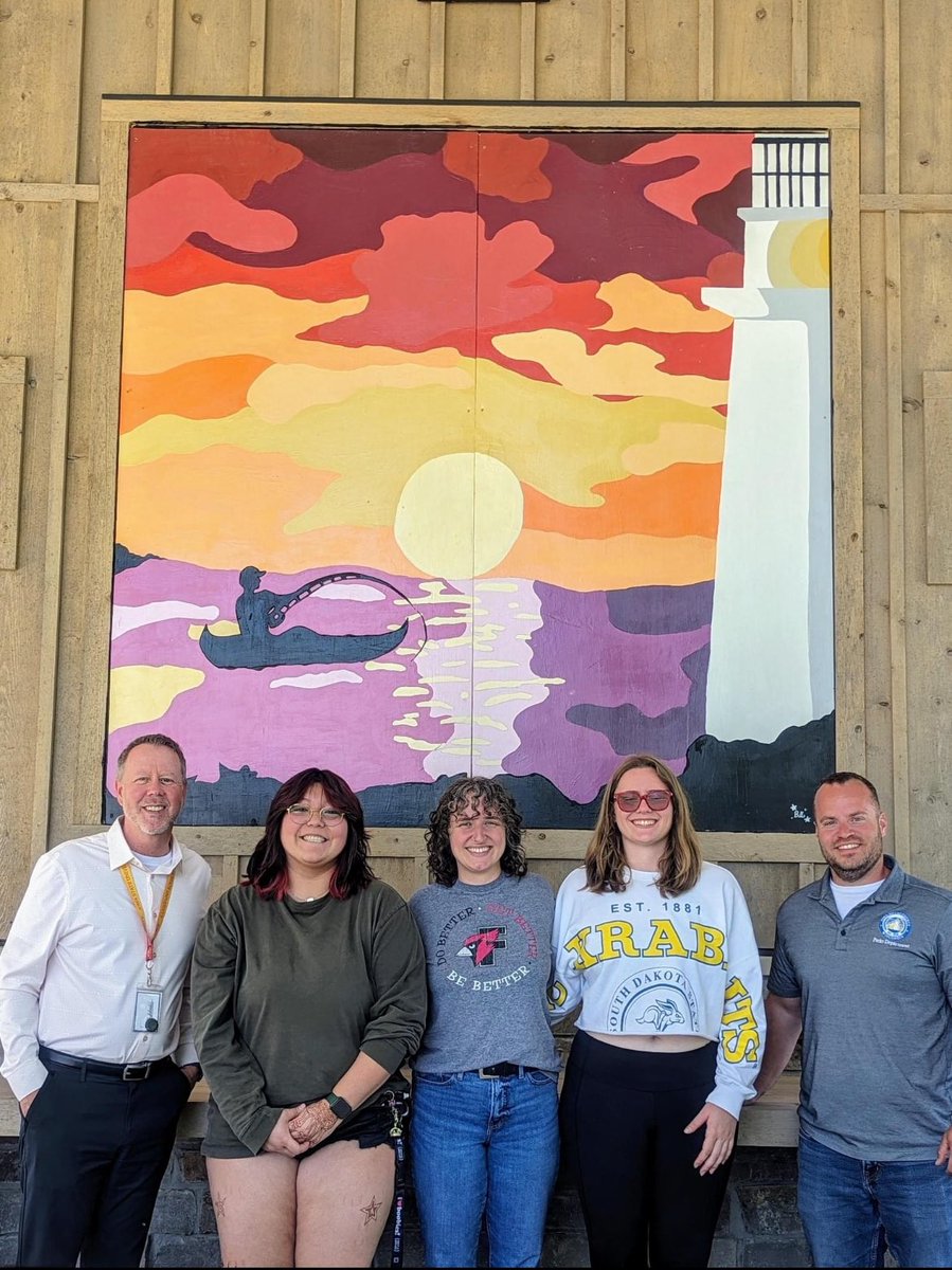 reghan_ziegler's tweet image. I don’t share a ton outside of softball on here, but here is a mural I did for the Fond du Lac county parks department. We were commissioned to do the mural and went through the entire process from proposal of design through implementation. Here is the final product. #APart