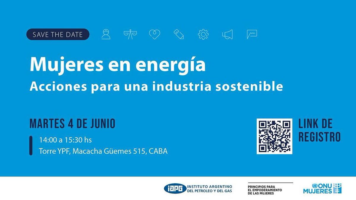📅Mañana martes a las 14h <a href="/mcarovillanueva/">Caro Villanueva</a> estará conversando sobre la presencia de #MujeresEnEnergía 🧑🏽‍🏭 y las oportunidades para reforzar la igualdad en esta industria.

📃Inscripción bit.ly/MujeresEnEnerg… ⁣ ⁣

Gracias <a href="/ONUMujeresArg/">ONU Mujeres Argentina</a> y <a href="/IAPG_info/">IAPG</a> por la organización 🌟.