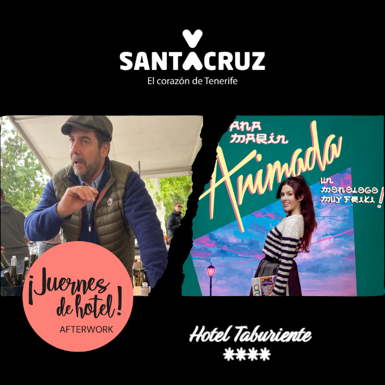 🥰😎 ¡Cómo nos gustan los juernes! ¿Y a ti? 

🍷 AFORO COMPLETO en la cata de vinos a cargo de Vinófilos, pero puedes acercarte a disfrutar de un monólogo divertidísimo con Ana Marín y su espectáculo de stand up 'Animada', un monólogo muy friki 😂😂

¡No te lo puedes perder!🥳