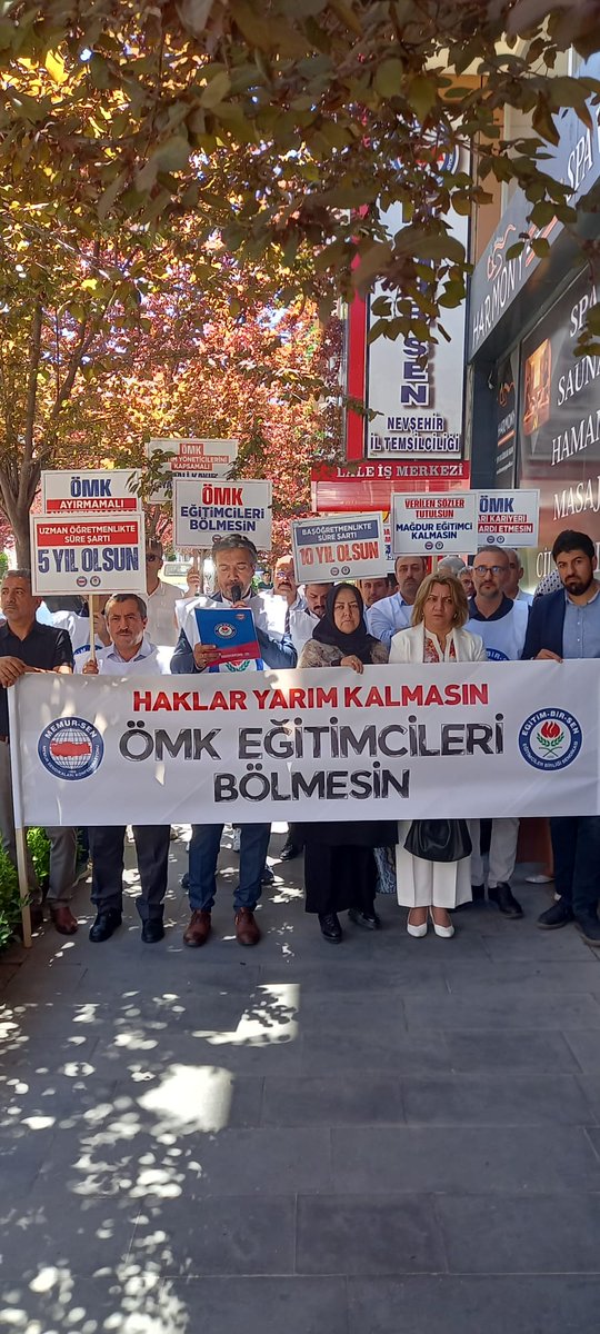 #OMKEgitimcileriBolmesin

Öğretmenlik Meslek Kanunu,

Şube Müdürlerini Kaybetmemeli, 
Taşra teşkilatlarının kurumsal hafızaları yok edilmemelidir..

<a href="/RTErdogan/">Recep Tayyip Erdoğan</a> 
<a href="/Yusuf__Tekin/">Yusuf Tekin</a> 
<a href="/memetsimsek/">Mehmet Simsek</a> 
<a href="/cftcblnt/">Bülent ÇİFTCİ</a> 
<a href="/tcmeb/">Millî Eğitim Bakanlığı</a>