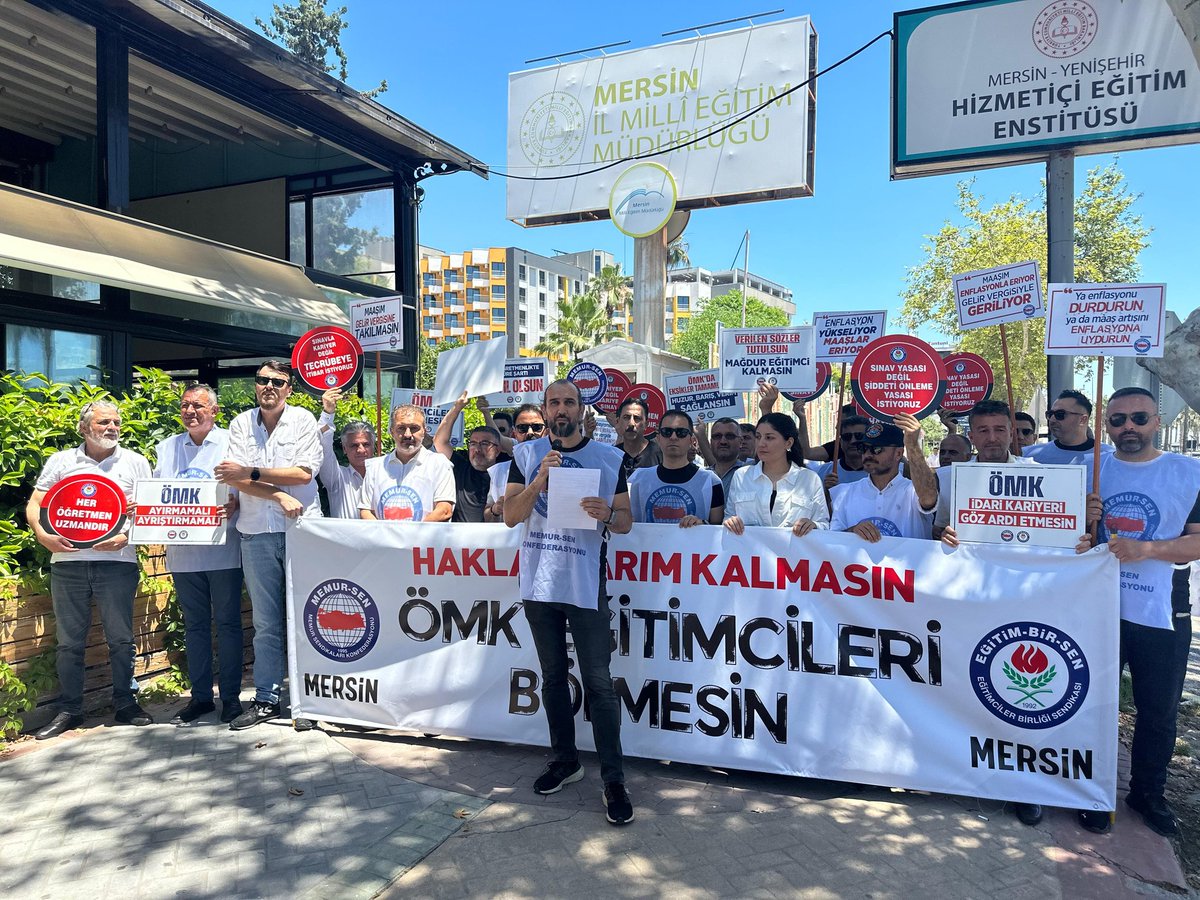 #OMKEgitimcileriBolmesin

<a href="/RTErdogan/">Recep Tayyip Erdoğan</a>
<a href="/dbdevletbahceli/">Devlet Bahçeli</a>
<a href="/Yusuf__Tekin/">Yusuf Tekin</a>
<a href="/memetsimsek/">Mehmet Simsek</a>
<a href="/_aliyalcin_/">Ali YALÇIN</a>