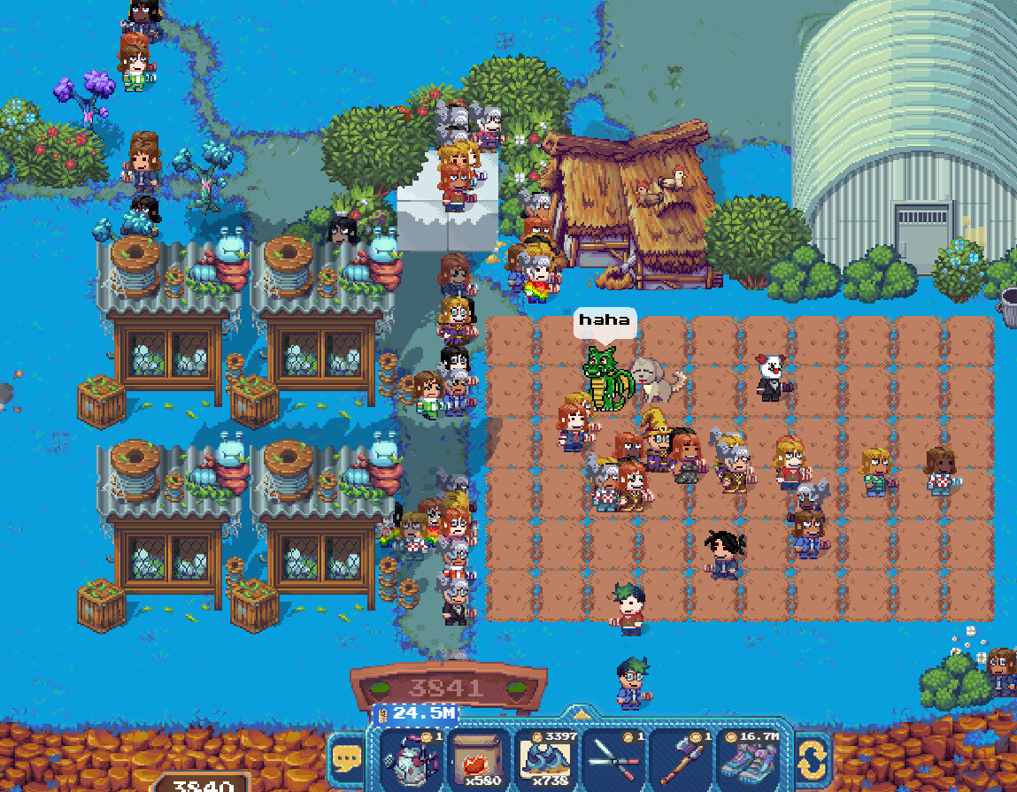 Luuu_pixels's tweet photo. LOL, I've contacted the landowner of #3841 to move the portal and now all the bots are stuck! ๐ฎโโ๏ธ๐จ
#BotPolice https://t.co/N5u6Ztwjd8