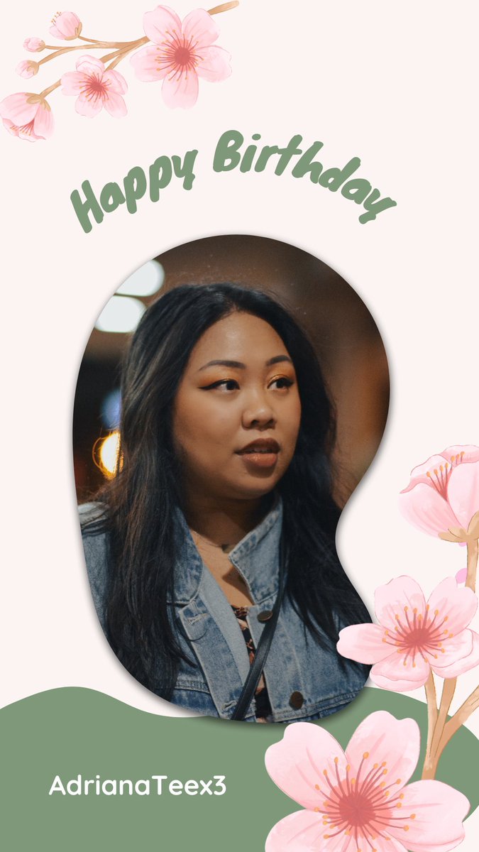 Happy birthday <a href="/AdrianaTeex3/">🌸 AdrianaTeex3 🌸</a>! Wishing you all the happiness and boba in the world 🥳🎉🎊🎂🎈🎁🧋
