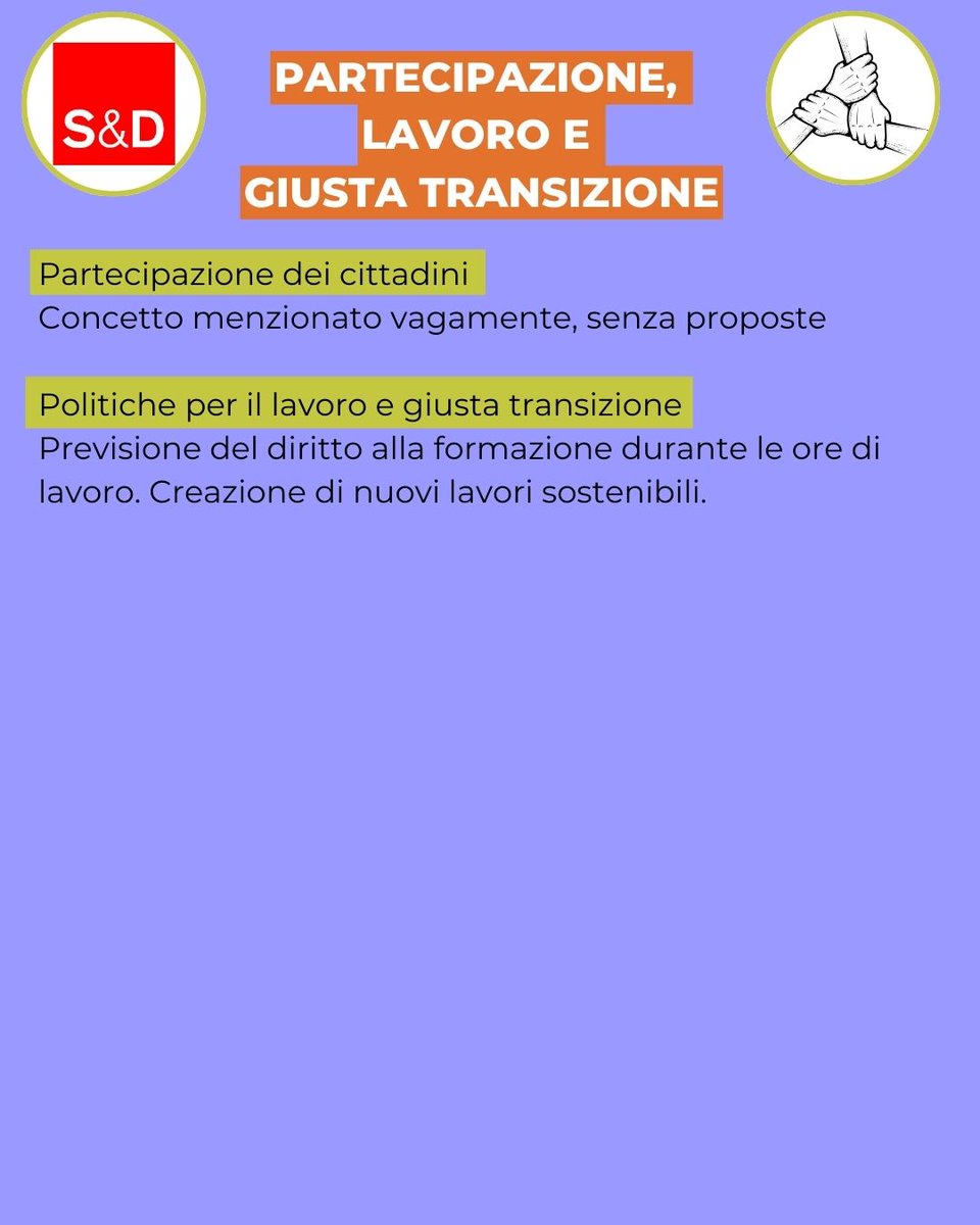 eccoclimate's tweet image. Partecipazione, #lavoro e #giustatransizione per il #SandD👇