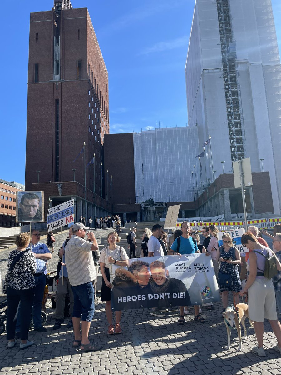 I dag mottar Julia Navalnaja pris i Oslo Rådhus på vegne av sin avdøde ektemann. En kraftfull markering mot Putins Russland.