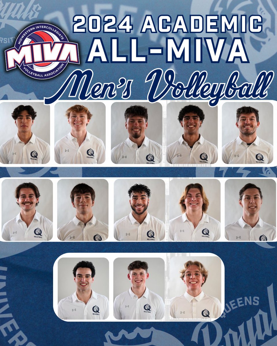 Queens_MVB's tweet photo. CONGRATS to our 2024 Academic All-@MIVAVolleyball honorees! 📝

#RoyalsRise | #QUeenCity | #CLT https://t.co/Afpzto2vQh