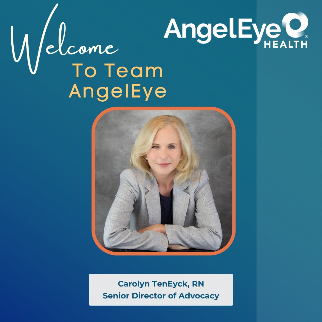 We are thrilled that Carolyn TenEyck, RN has joined the AngelEye family as Senior Director of Advocacy. Rich in advocacy experience, she brings her invaluable expertise, long-standing relationships, &amp; deep integration with the NICU community.