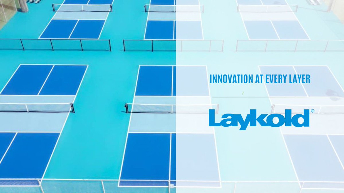 LaykoldCourts's tweet photo. Laykold leads with innovation, from eco-friendly materials to groundbreaking Chill and Gel technologies 🌿🔬
LEARN MORE: https://t.co/9t8FpvKHst
#Laykold #OnOurCourts #Sports #FutureOfTennis #EcoTech #InnovativeCourts #SportTech #SustainablePlay https://t.co/xTjmUKEpl4