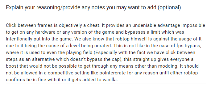 TheWhizkid05's tweet photo. This is how I feel about it
I would love to see it put into the game don't get me wrong, but it is inarguably cheating as long as you can only get it through modding so I can't see any proper reason why it should be allowed https://t.co/T98yKLVPWs