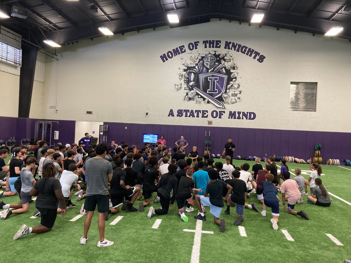 IHSStrength's tweet image. Great start to Week 2 of Indy SAC Camp. Athletes from every sport we offer getting better. If you ain’t here it’s not too late, see you Wednesday!