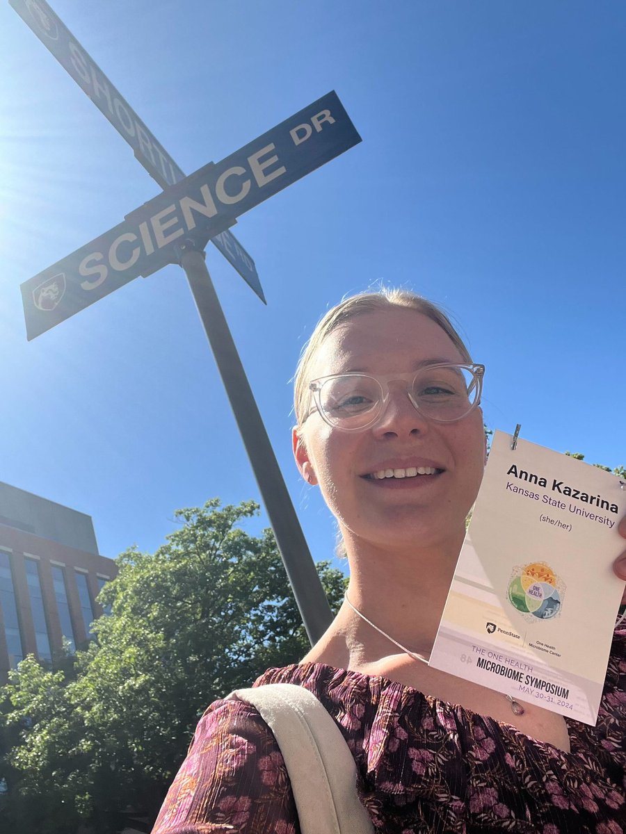 Lee Lab (@leelabkstate) on Twitter photo PhD candidate <a href="/AnnaKazarina2/">Anna Kazarina</a> presented her talk at the One Health Microbiome Symposium at Penn State! Look out for her upcoming publication on the effects of microbial metabolites on plant-host growth! <a href="/KStateArtSci/">K-State Arts and Sciences</a> <a href="/kstatebio/">K-State Biology</a> <a href="/KSUGradSchool/">Kansas State University Graduate School</a> PhD candidate <a href="/AnnaKazarina2/">Anna Kazarina</a> presented her talk at the One Health Microbiome Symposium at Penn State! Look out for her upcoming publication on the effects of microbial metabolites on plant-host growth! <a href="/KStateArtSci/">K-State Arts and Sciences</a> <a href="/kstatebio/">K-State Biology</a> <a href="/KSUGradSchool/">Kansas State University Graduate School</a>