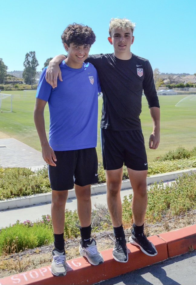 Shoutout to Gael Huguet and Zach Crider for representing at the U.S. Soccer Boys U-14 National ID Camp in California! 🌟