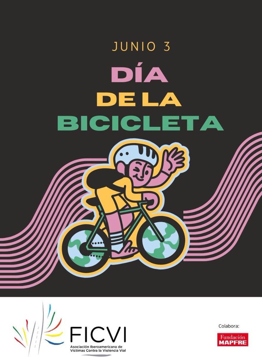 Hoy 3 de junio el día de la bicicleta cobra mayor importancia la necesidad de una movilidad con las 3s (segura, sana y sostenible). 🤝 #bicicleta #movilidad #sostenible