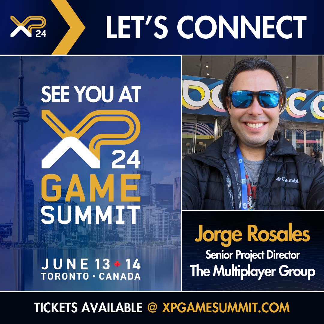 jorgearmandorg's tweet image. Who else is heading to the XP Game Summit in Toronto🍁next week? If you&apos;re looking for a Co-Dev or Full-Dev partner, let&apos;s meet up! I&apos;d be happy to share a coffee (or a drink!) with partners and colleagues from the  industry🎮#WeAreMultiplayer #XP24 @multiplayerdev @XPGamingInc
