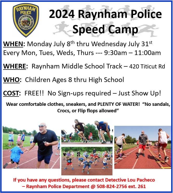 Raynham Police tweet media