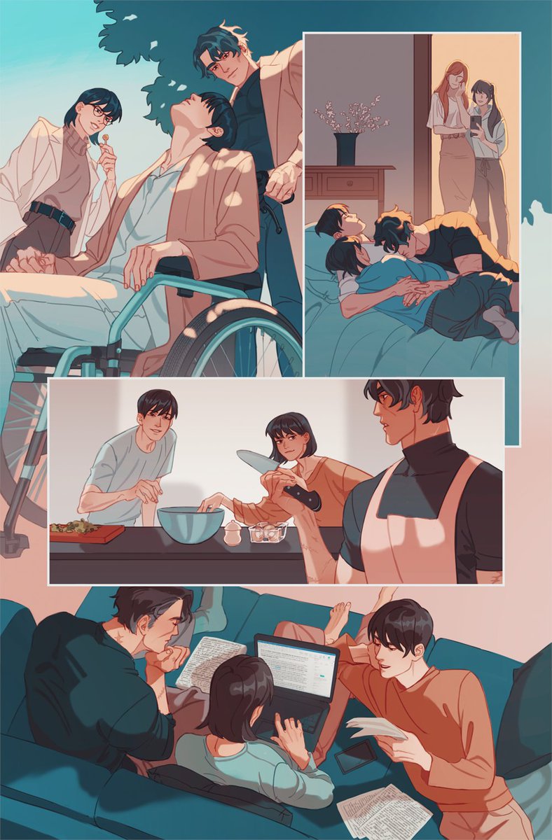 my piece for <a href="/YHKbook/">Mourning Diary {COMPLETE} 🖤💜🤍</a> ✨
leftover salеs are open until june 30th 👏